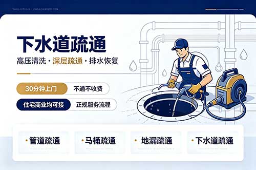 黄山下水道疏通